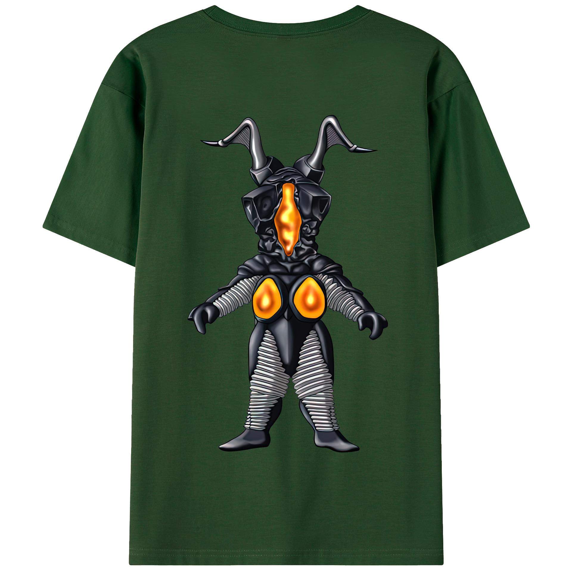 （画像用） ウルトラマン Ultraman 綿100％半袖Tシャツ（背面プリント）